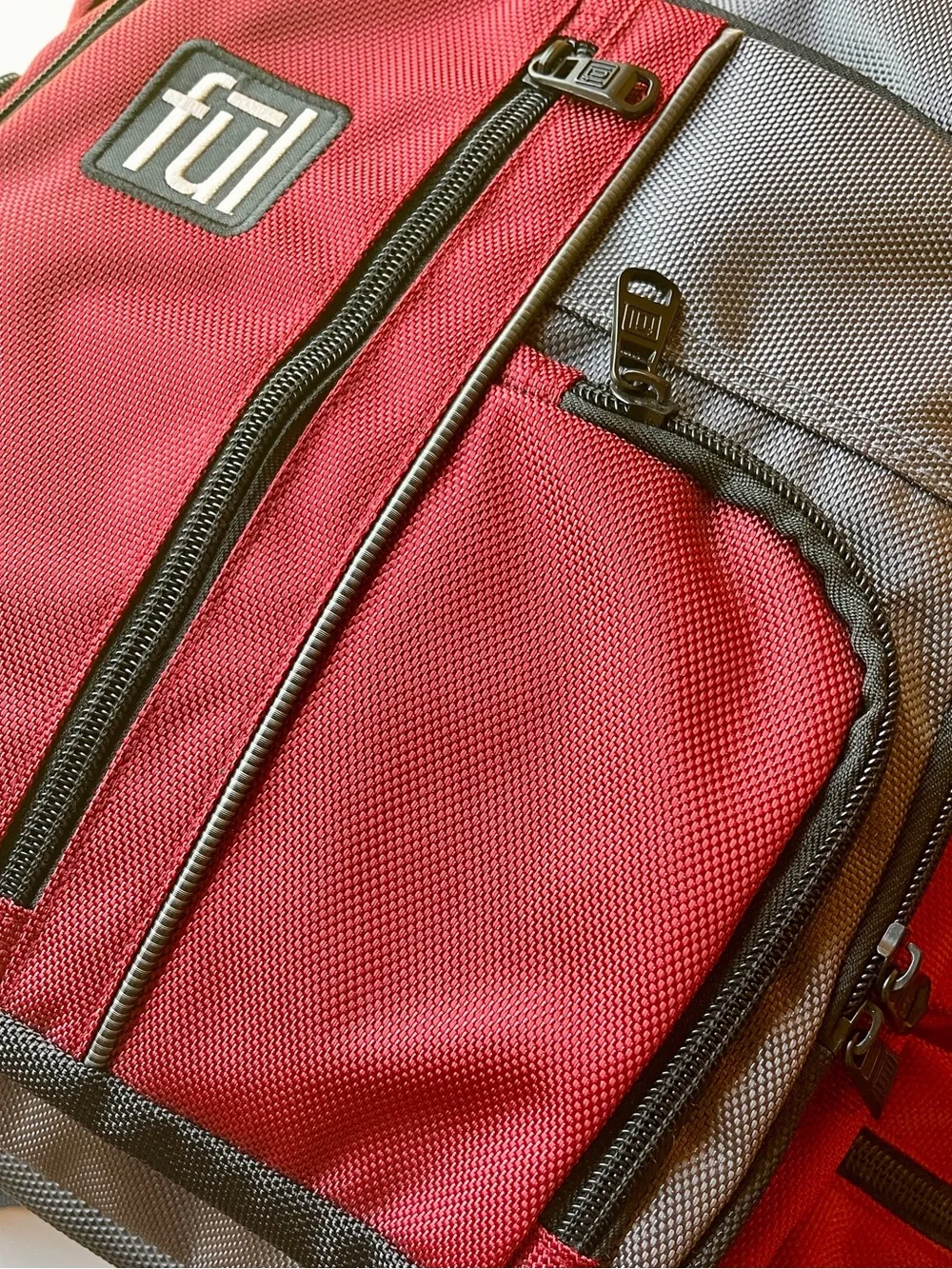 Ful Tennman Laptop Backpack Ballistic Nylon Multi-Pocket Tech Bag